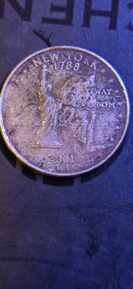 2001 New York Quarter  P - Image 4 of 4