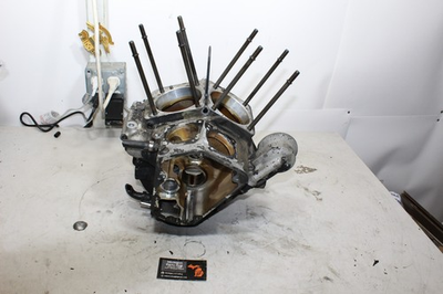 #ad 93 98 Harley Evo OEM Touring Softail Dyna Crankcase Block Set $300.00