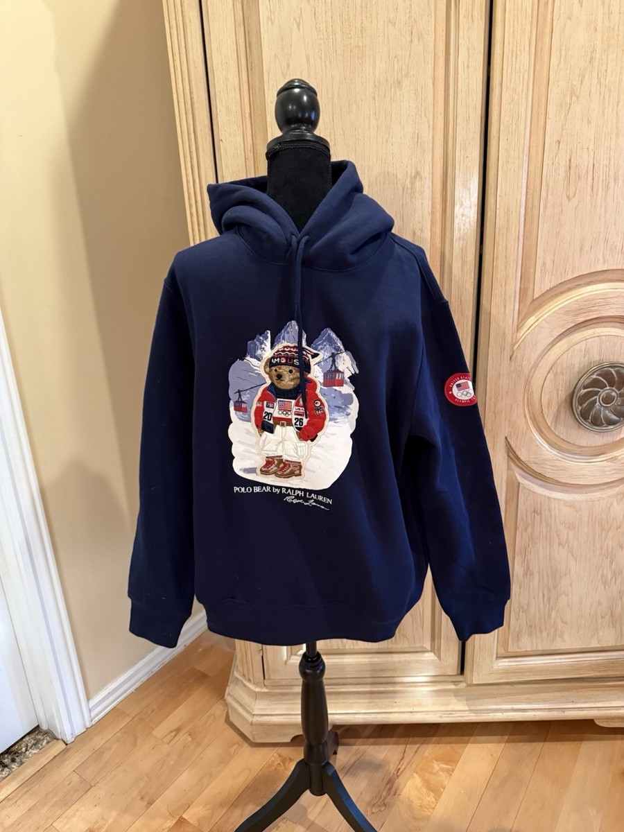 Polo Ralph Lauren Team USA Polo Bear 2026 Milano Olympic Village