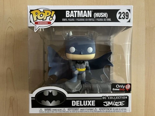Funko POP! Batman (Hush) Deluxe #239 GameStop Exclusive w/ 0.35mm Protector