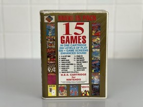 Maxi 15 HES Nintendo NES Flat Cart Variant PAL AUS Complete Super Rare