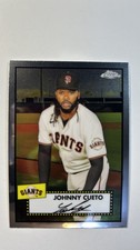 2021 Topps Chrome Platinum Anniversary Johnny Cueto #132 San Francisco Giants