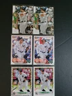 (6) Aaron Judge Holiday Sp Lot Topps Holiday Variation Cards.