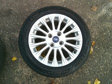FORD FIESTA TITANIUM ALLOY WHEEL + TYRE .... 195 55 R 16 2013-2017