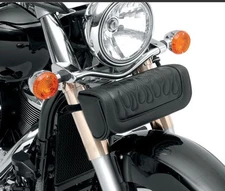 Saddlemen Highwayman Tattoo Tool Pouch Black Stitch