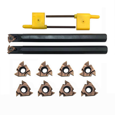 Lather Threading Tool Bit Set External Internal Threading Boring Bars Turning To