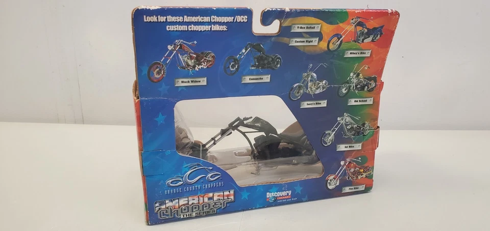 Motocicleta diecast Comanche American Chopper escala 1:18 nueva 2004 Foto 3 de 3