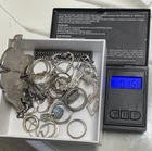 Vintage Sterling Silver Jewelry Lot 103.11gs –Rings, Chains, Scrap or Wear Cheap