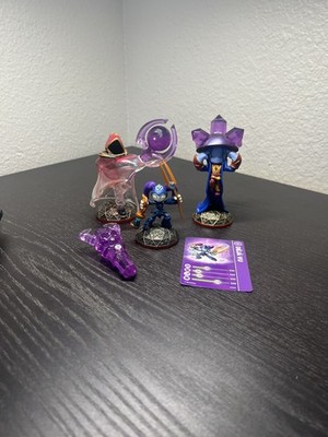 Skylanders Trap Team Magic Element Enigma, Blastermind, Deja Vu & Trap
