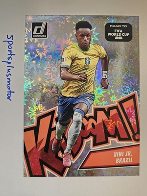Panini 2025-26 Donruss Road to FIFA WC oversized Kaboom Vini Jr. Brazil #6