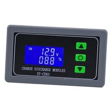 DC 6V-60V Low Voltage Protector Disconnect Switch Module with LCD Display, 30A