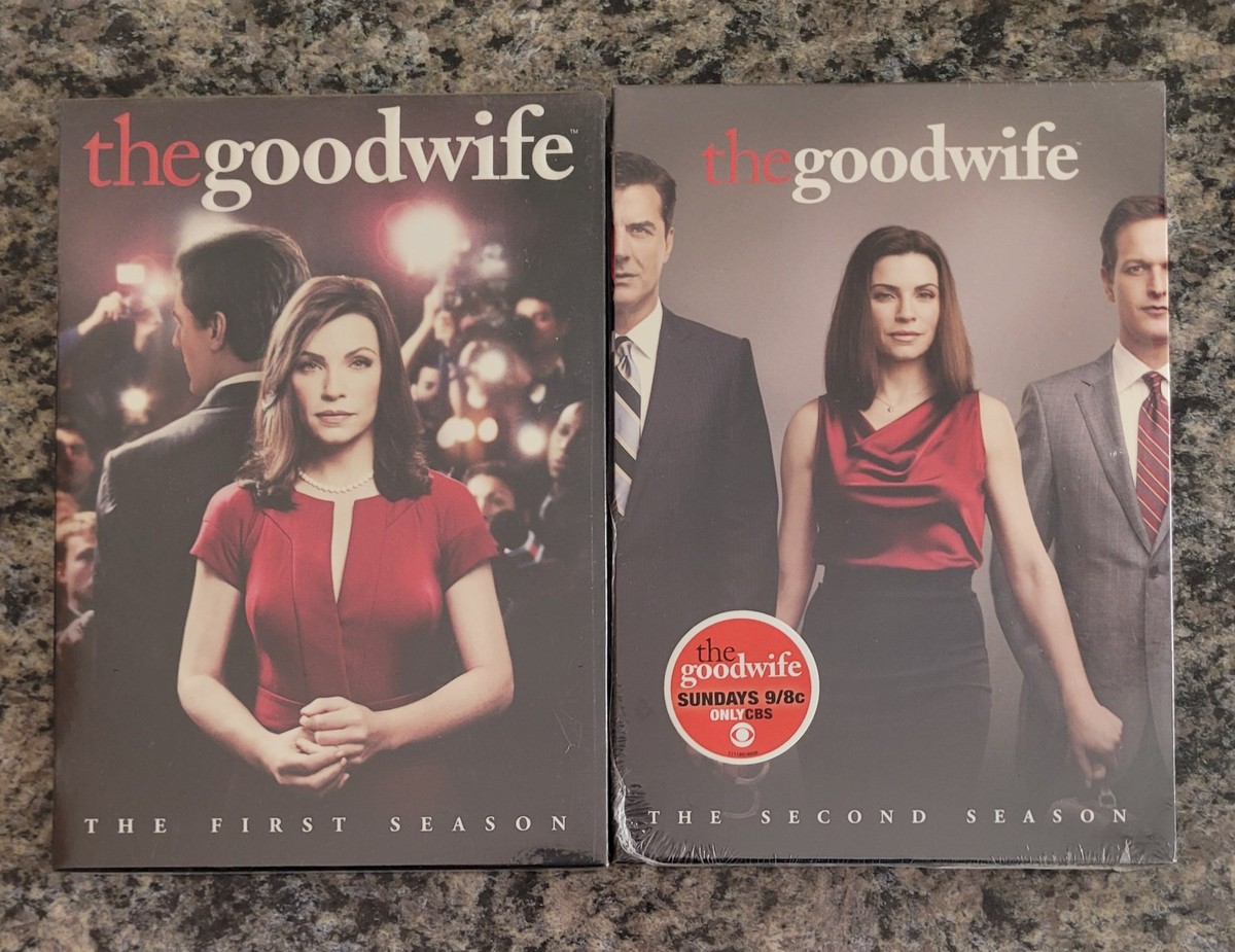 The Good Wife The Complete 1st & 2nd Season 1 & 2 DVD NEVER TRUST