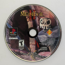 MediEvil II 2 PS1 Sony PlayStation 1 *Disk Only* VG Condition