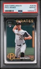 2024 Topps Update Series - Paul Skenes #US100 Pittsburgh Pirates (RC) PSA 10