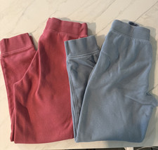 2 Pairs of Gap KIds Sweatpants XL Blue Pink Sporty Cozy Loungewear School
