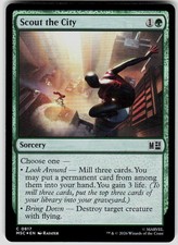 Scout the City Foil 817 Commander Marvel Super Heroes Magic the Gathering
