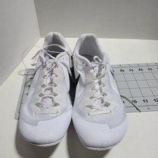 Nike Track Shoes Men's Nike Rival Multi Shoe White/Black 10 spikes/1key Sz 11