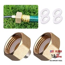 US Standard Faucet Adapter, 3/4'' to 1/4'' Hose Adapter, Convert 3/4" Female