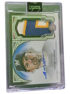 2023 Topps Dynasty Trevor Hoffman #DAP-TH02 Patch Memorabilia
