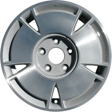 Refurbished 15x6 Machined Silver Wheel fits 2006-2011 Honda Civic Coupe