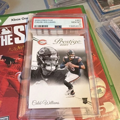 Panini 2024 Prestige Rookie Caleb Williams #401 PSA 10 Chicago Bears NFL RC