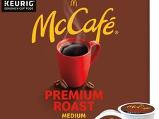McCafe, Premium Roast Coffee, Keurig Single Serve K-Cup Pods, 75 Count