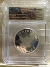 Sunshine Minting Eagle Round 1 oz .999 Silver Bullion - No Date