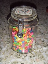 Brand New Paper Stars Glass container/Holder for sale