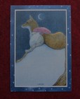 HELJE  collectors postcard  FOX and GNOME FREE SHIPPING from Sweden