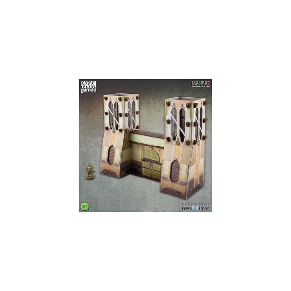 PLAST CRAFT GAMES: BOURAK CITY GATE JUEGOS ACCESORIOS MINIATURAS