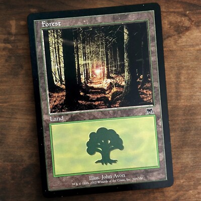 Forest 349 - Onslaught - Magic The Gathering MTG - Land - Lightly Played