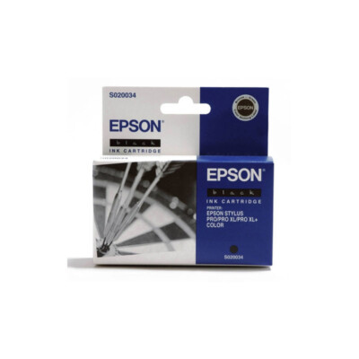 Original Epson S020034 Tintenpatrone Schwarz für Stylus Pro ProXL Pro XL Plus