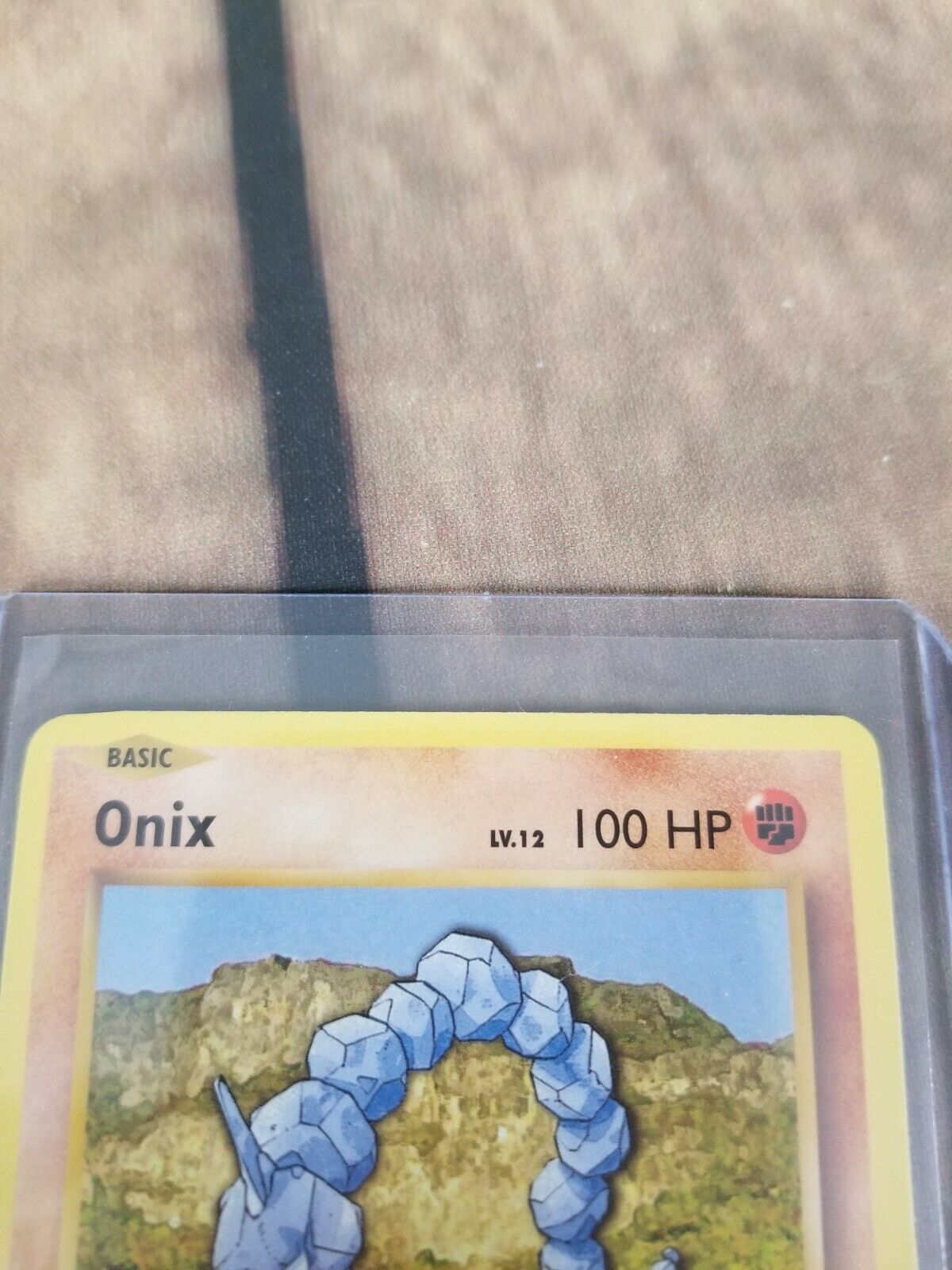 Crystal Onix Custom Pokemon Card