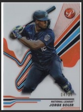 2024 Topps Pristine - All-Star Game Orange Refractor #268 Jorge Soler /25