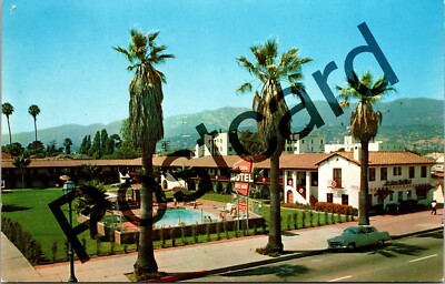 SANTA BARBARA CA, La Casa Del Mar Motel, Dr & Mrs F.R. Braune, C.O. Hahn jj110