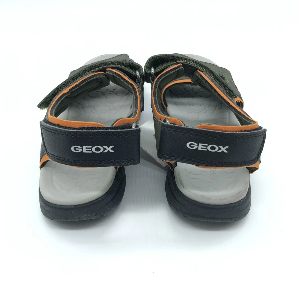 Sandalias deportivas Geox Vaniett para niños gancho y bucle verde naranja 13 Foto 4 de 4