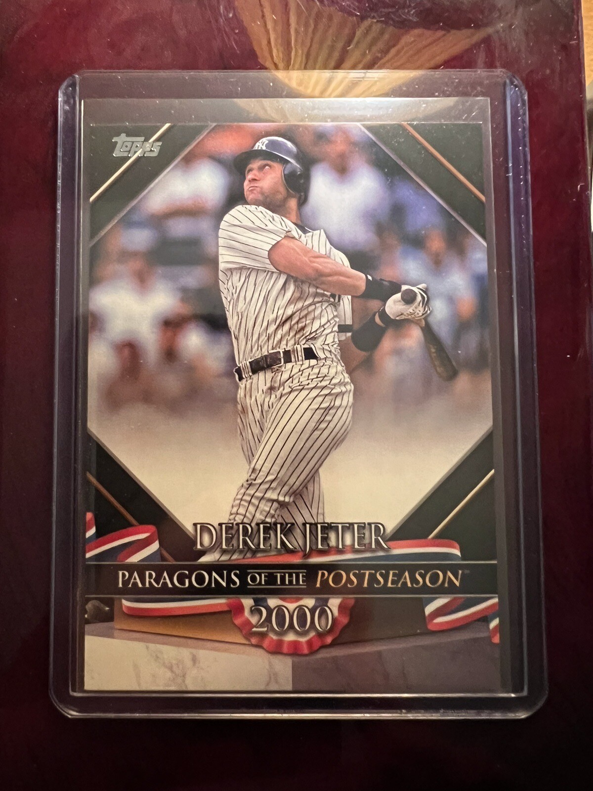 2022 Topps Update Derek Jeter Paragons of the Postseason Black /299 #PP-1