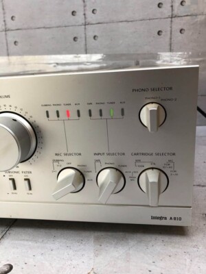 ONKYO Integra A-810 Integrated Amplifier – Tested & Working Japan