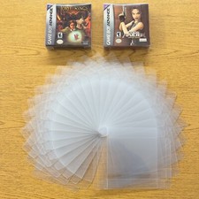 25 Box Protectors for Nintendo Game Boy Virtual / Advance / Color Boxes Case CIB