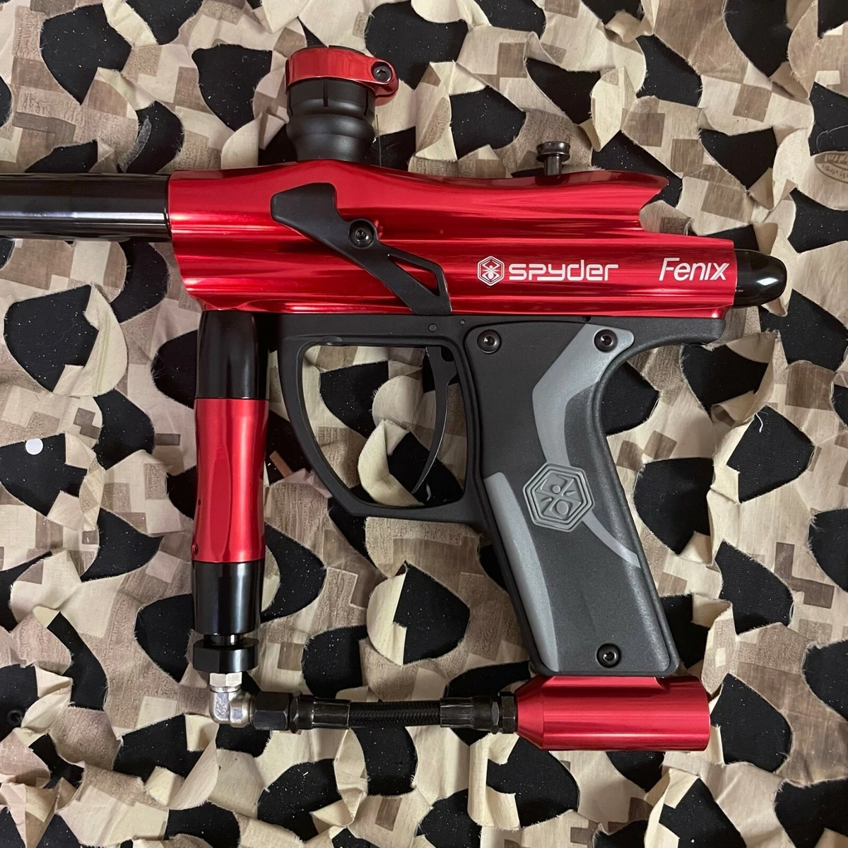 Spyder Paintball Gun Red