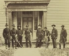 Union Major General Edwin Sumner and staff Cushing New 8x10 US Civil War Photo