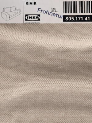 Ikea KIVIK Bezug für 2er Sofa Tallmyra beige 805.171.41 NEU Wechselbezug