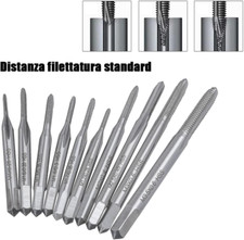 Set Maschio E Matrice M12 X 1.5mm - Acciaio Alta Velocità, 4 Scanalature - Foto 3