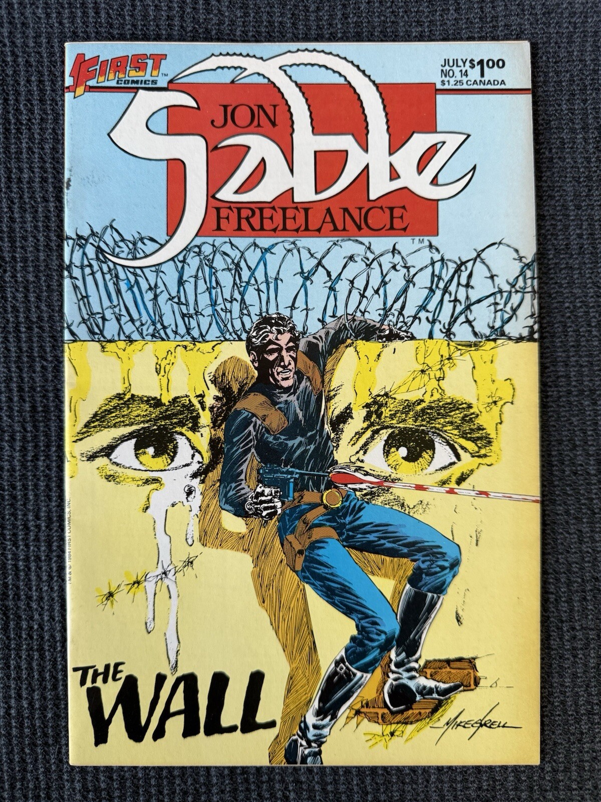 Jon Sable Freelance #14 First Comics July 1984 Mike Grell