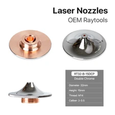 Cloudray Ⅱ Ⅵ HANKWANG Nozzle Single Double Dia.19mm Height 15mm Thread M11