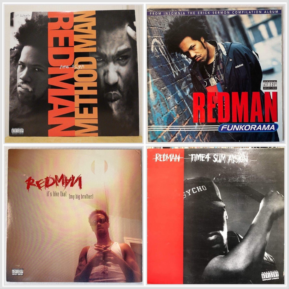 REDMAN 4 Singles 12