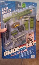 NEW GI JOE RED BERET  WEAPONS ARSENAL 