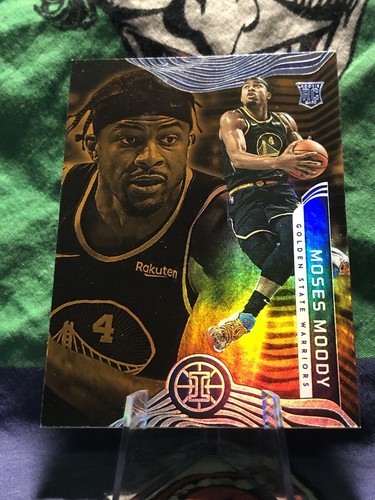 2021-22 Panini Illusions Moses Moody RC #164 Golden State Warriors Rookie