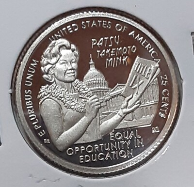 【レア物】90's TOO CUTE USA製 値下げしました！ 2024 Patsy Takemoto Mink S American Women Quarter - Proof | eBay