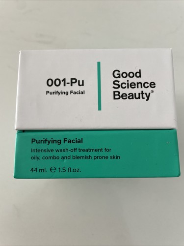 Good Science Beauty 001-Pu Purifying Facial 44 ml 1.5 fl oz Full Size NEW